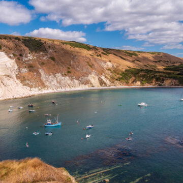 Second day, Thursday, August 6, Lulworth Cove